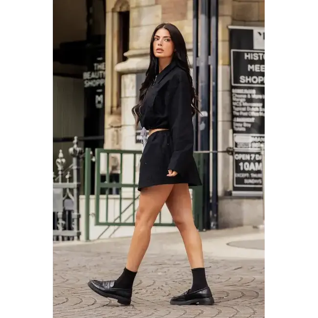 Unique the Label LEYLA SKIRT BLACK