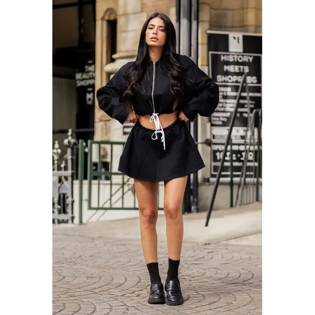 Unique the Label LEYLA SKIRT BLACK