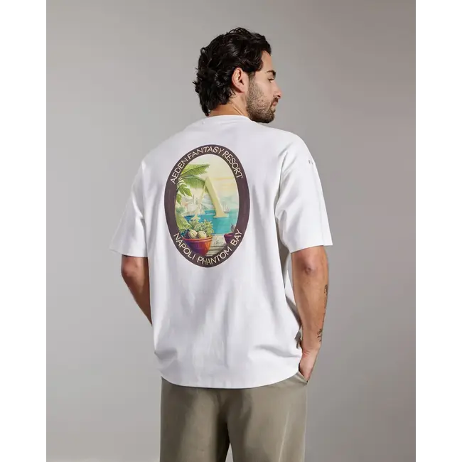 AEDEN ZAVIANO TEE OFF WHITE