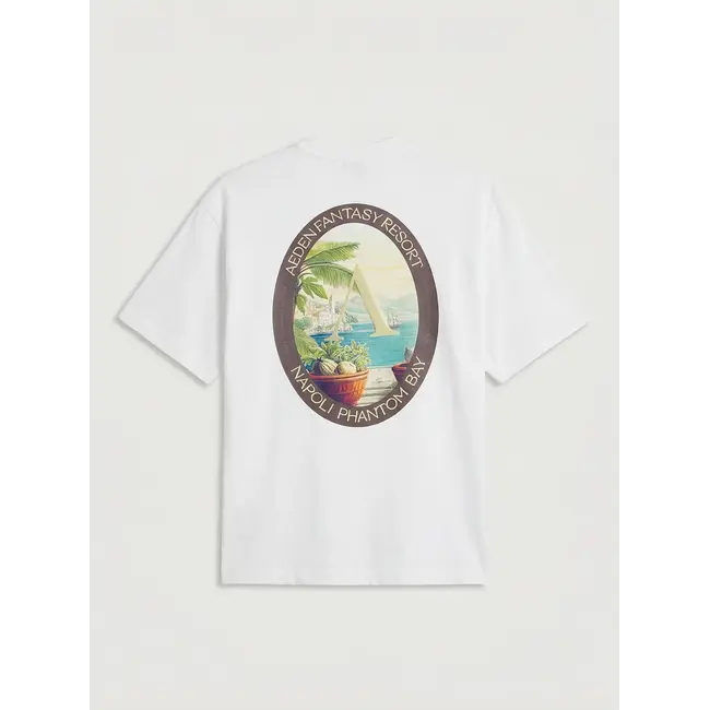 AEDEN ZAVIANO TEE OFF WHITE