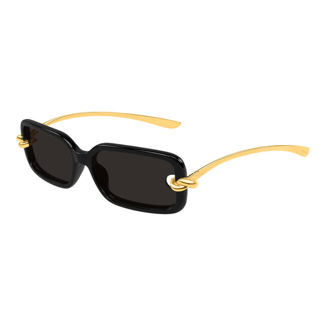 BOTTEGA VENETA KNOT RECTANGULAR SUNGLASSES