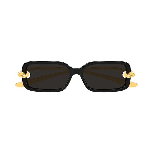 BOTTEGA VENETA KNOT RECTANGULAR SUNGLASSES