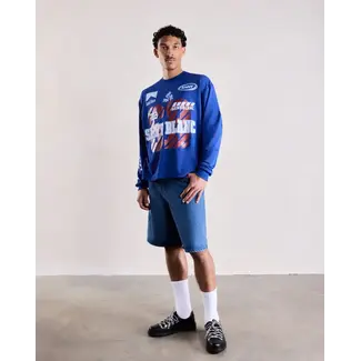 SAINT BLANC SPONSORSHIP MESH JERSEY LONG SHIRT BLUE