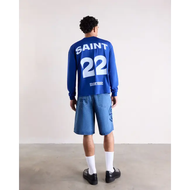 SAINT BLANC SPONSORSHIP MESH JERSEY LONG SHIRT BLUE