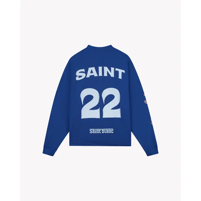 SAINT BLANC SPONSORSHIP MESH JERSEY LONG SHIRT BLUE