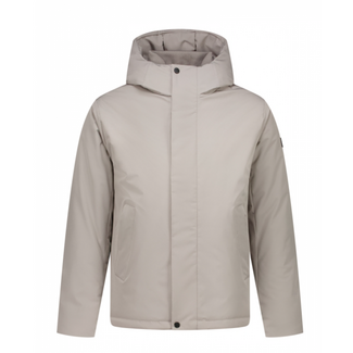 PURE PATH ACTIVE FLEX SHORT PARKA JACKET ASH GREY