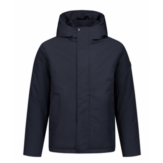 PURE PATH ACTIVE FLEX SHORT PARKA JACKET DARK NAVY