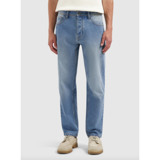 PURE PATH THE AIDEN LOOSE FIT JEANS DENIM MID BLUE