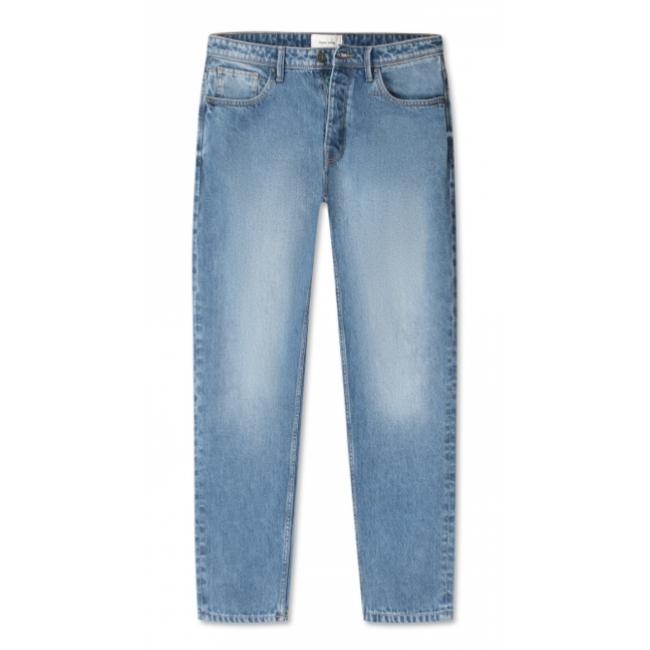 PURE PATH THE AIDEN LOOSE FIT JEANS DENIM MID BLUE