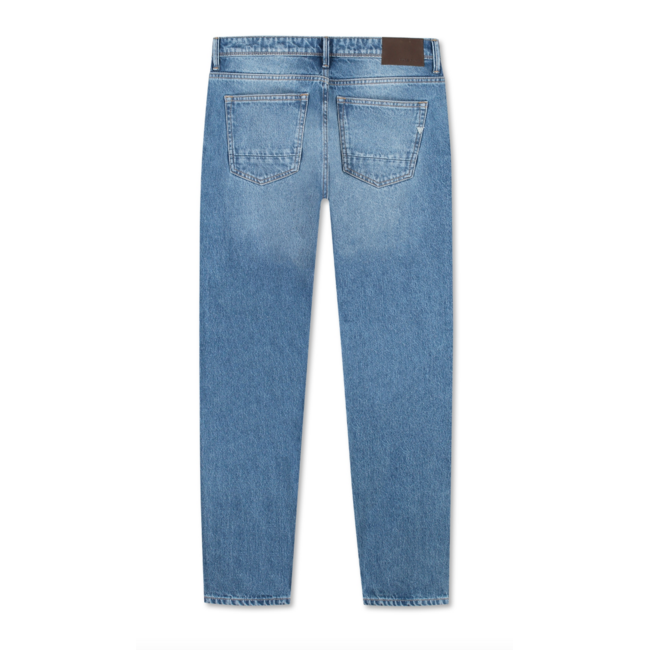 PURE PATH THE AIDEN LOOSE FIT JEANS DENIM MID BLUE