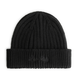PURE PATH LOGO BEANIE BLACK