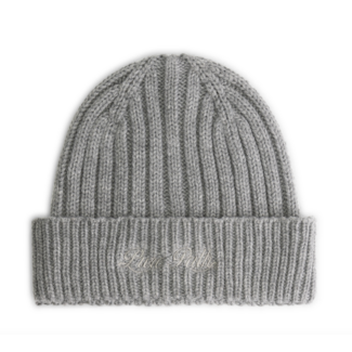 PURE PATH LOGO BEANIE GREY MELANGE