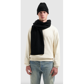PURE PATH LOGO SCARF BLACK