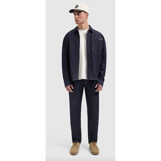 PURE PATH THE AIDEN LOOSE FIT JEANS DENIM DARK BLUE