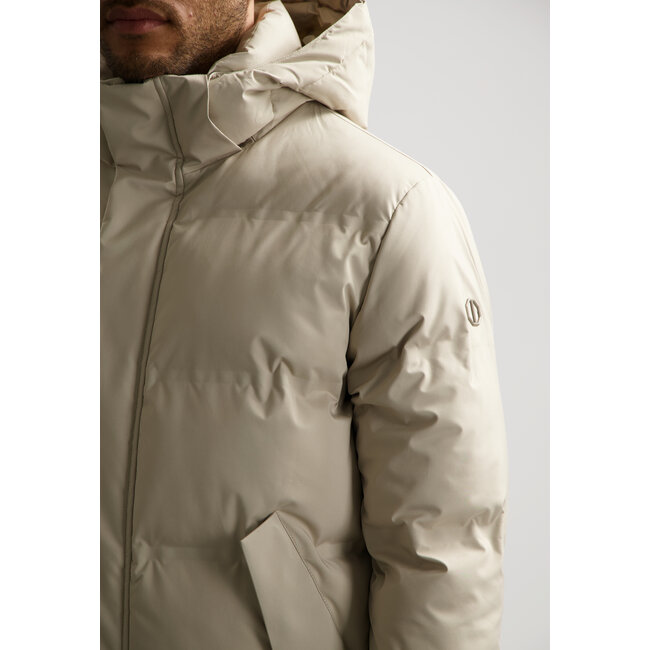 Dstrezzed BRYS PUFFER PARKA SILVER BIRCH