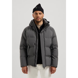 Dstrezzed BRYS PUFFER PARKA DARK GRAY
