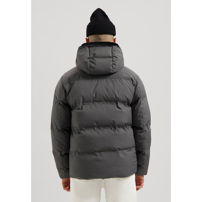Dstrezzed BRYS PUFFER PARKA DARK GRAY