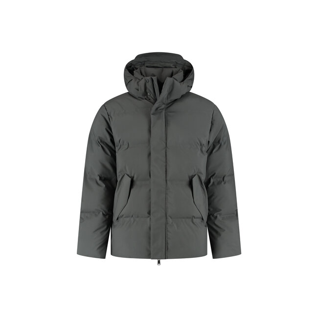 Dstrezzed BRYS PUFFER PARKA DARK GRAY