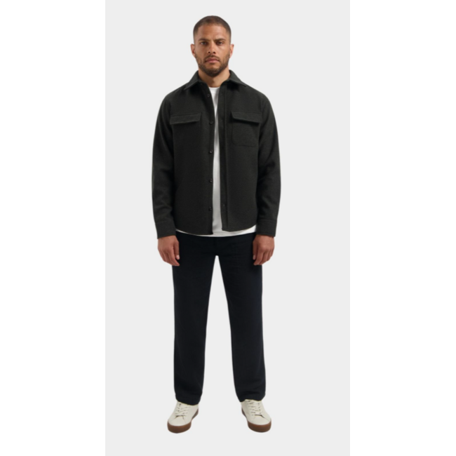 Dstrezzed ULRIK OVERSHIRT DARK BROWN