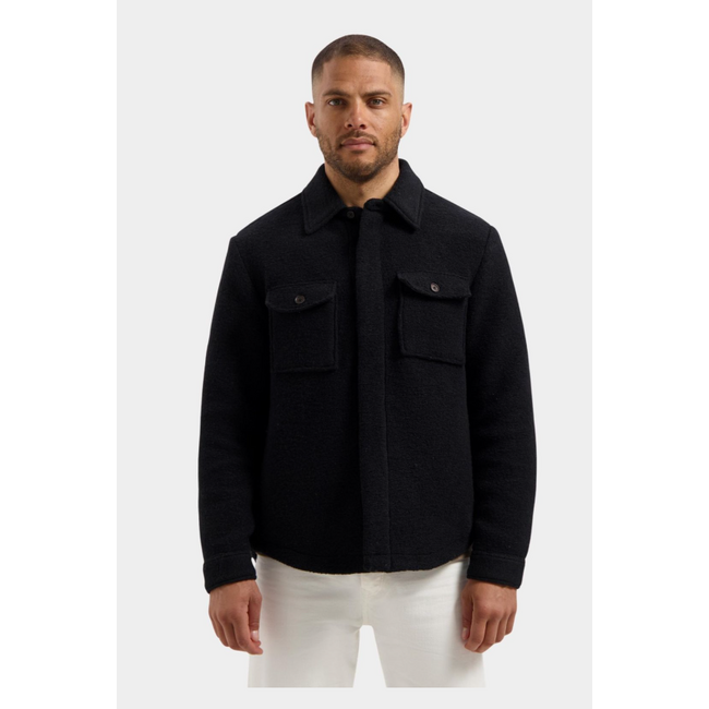Dstrezzed TEPPE OVERSHIRT BLACK