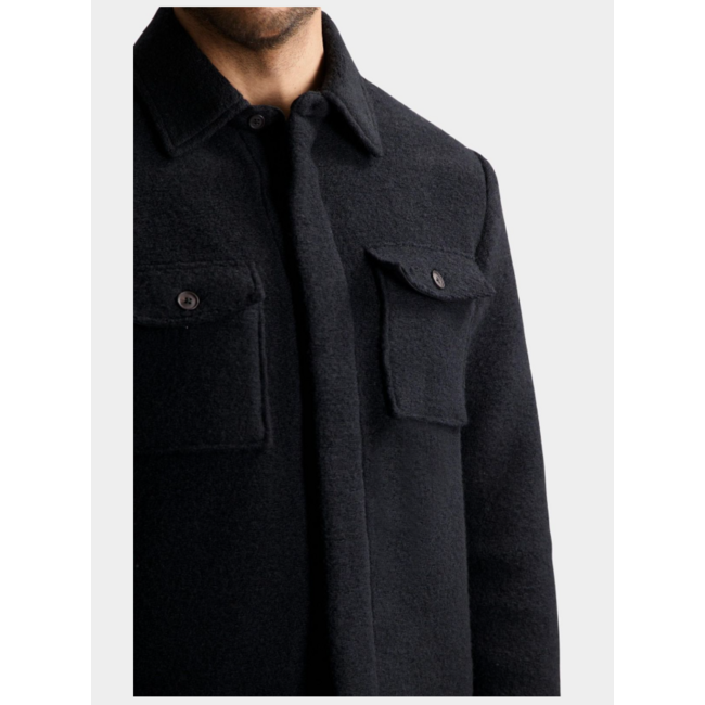 Dstrezzed TEPPE OVERSHIRT BLACK