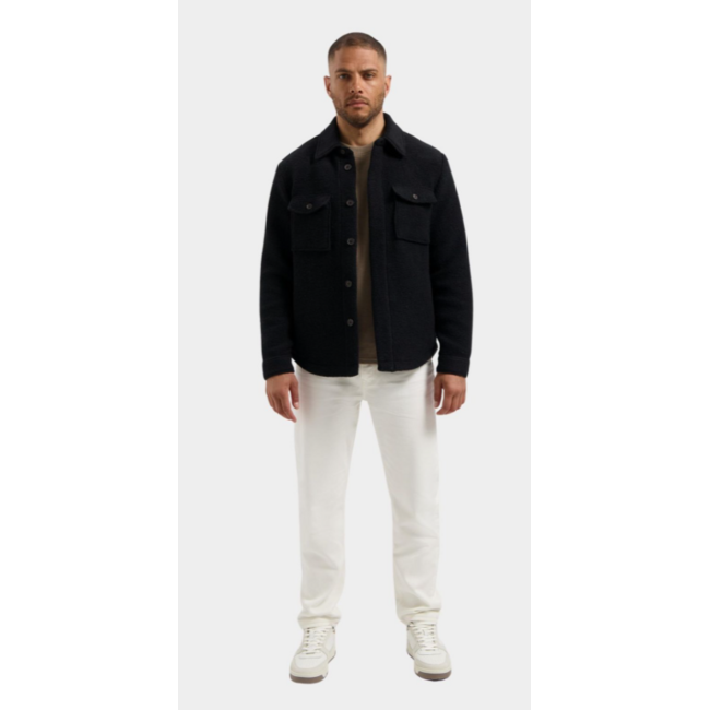 Dstrezzed TEPPE OVERSHIRT BLACK