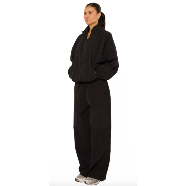 L.A Sisters L.A OFFICIAL EMBROIDERED TRACK PANTS BLACK