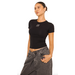 L.A Sisters L.A OFFICIAL RHINESTONE TOP BLACK
