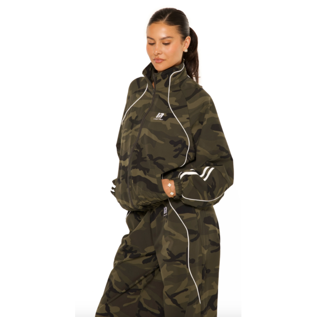 L.A Sisters LA OFFICIAL ZIP UP JACKET CAMOUFLAGE
