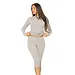 L.A Sisters CAPRI LOUNGE PANTS GREY