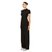 L.A Sisters WIDE LEG LOUNGE PANTS BLACK