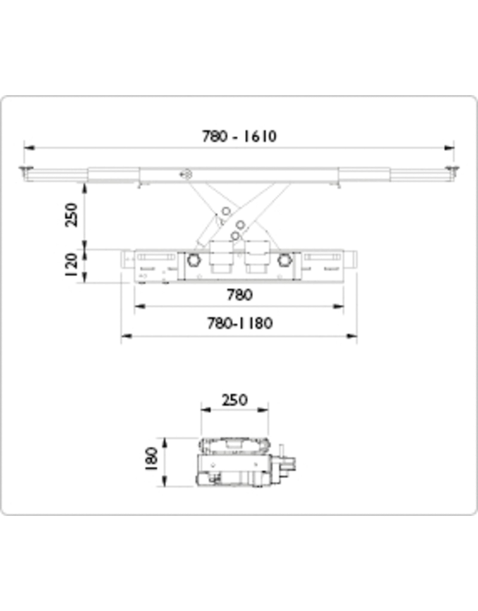 AC Hydraulic A/S AC Traverse de levage SD26L