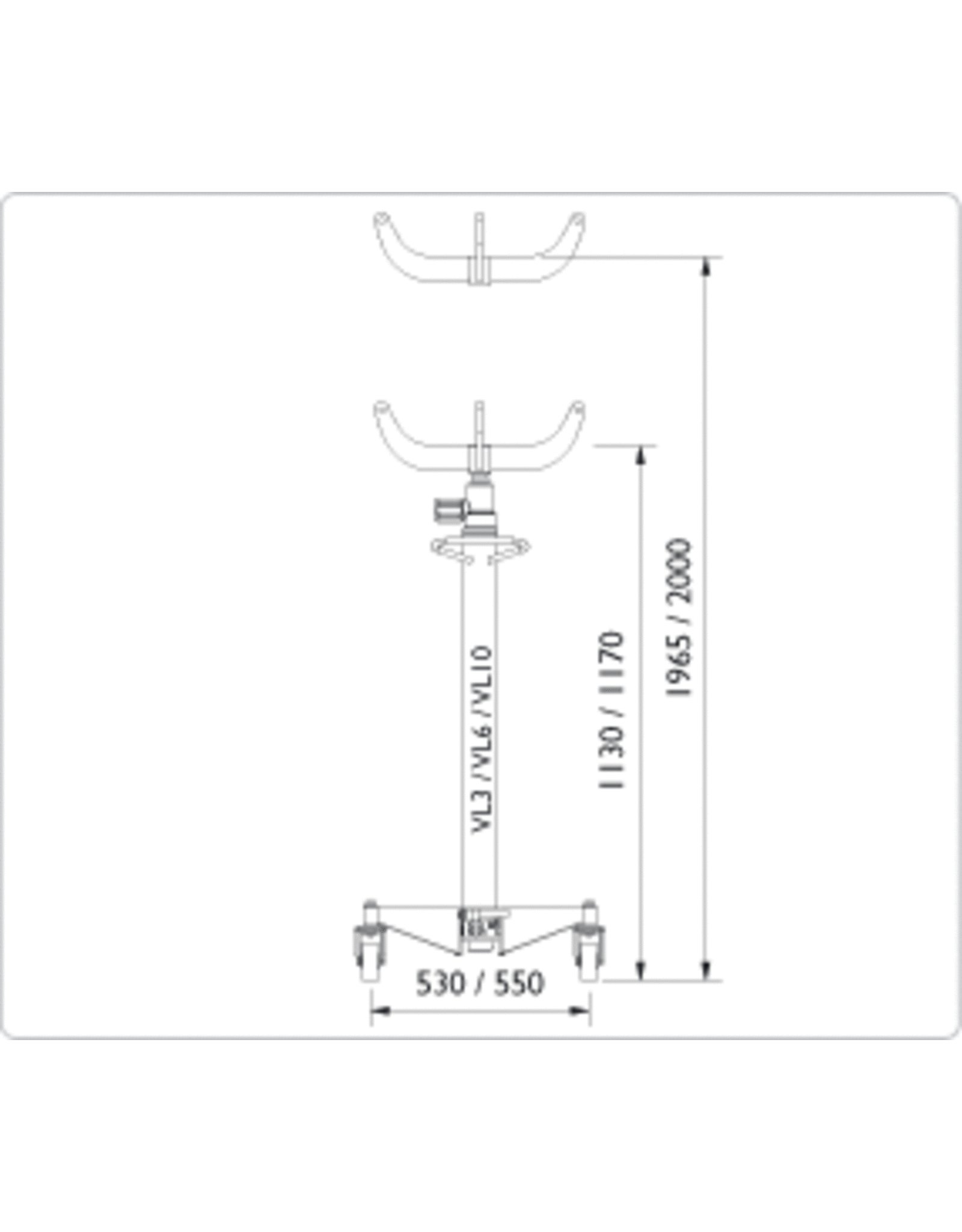 AC Hydraulic A/S AC Vérin de fosse - VL3/ VL6/ VL10