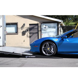 RAMPE DE REMORQUE 188x36x18 cm AVEC DECOUPE ( jeu de 2)