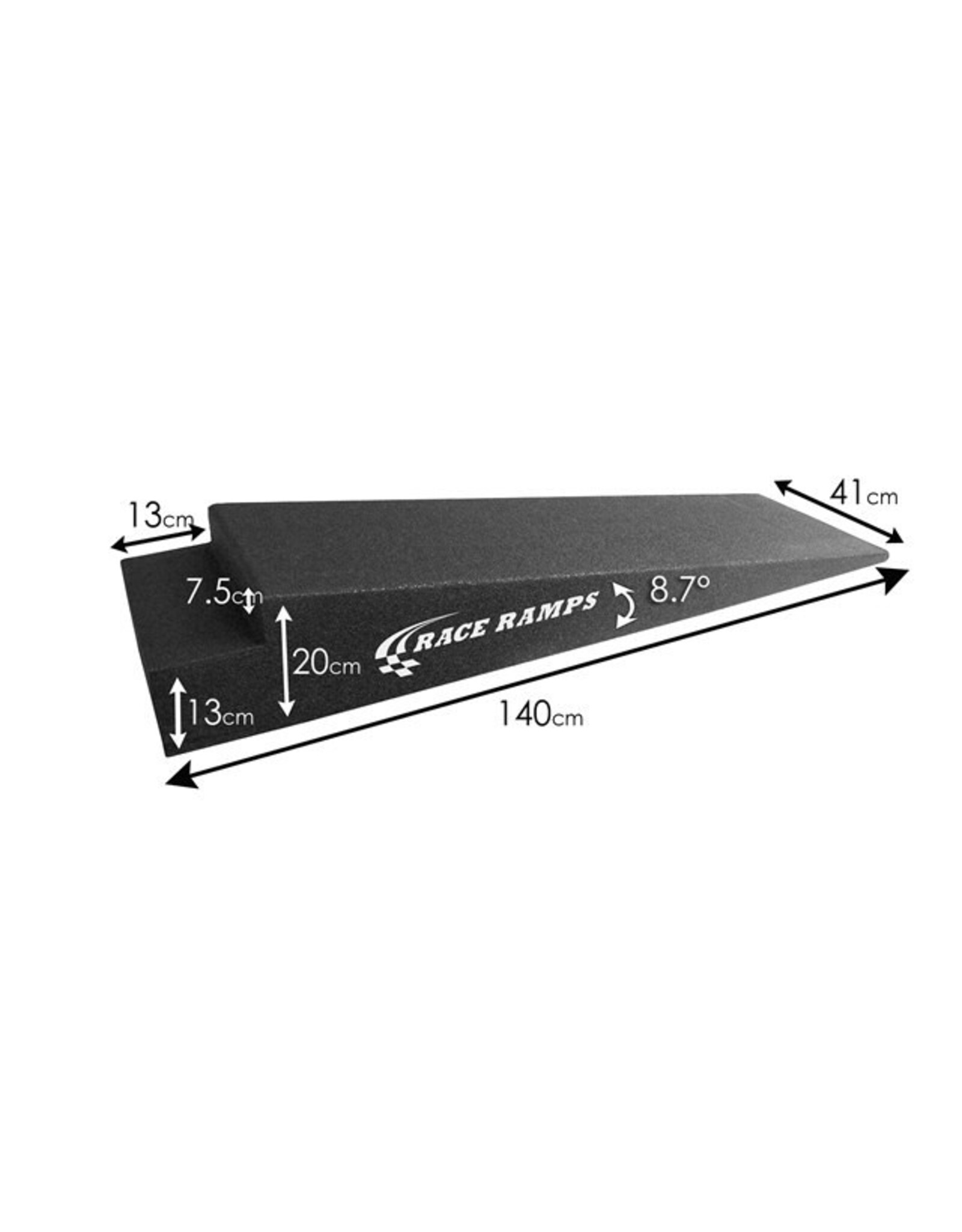 RAMPE DE REMORQUE 140x41x20 cm ( jeu de 2)