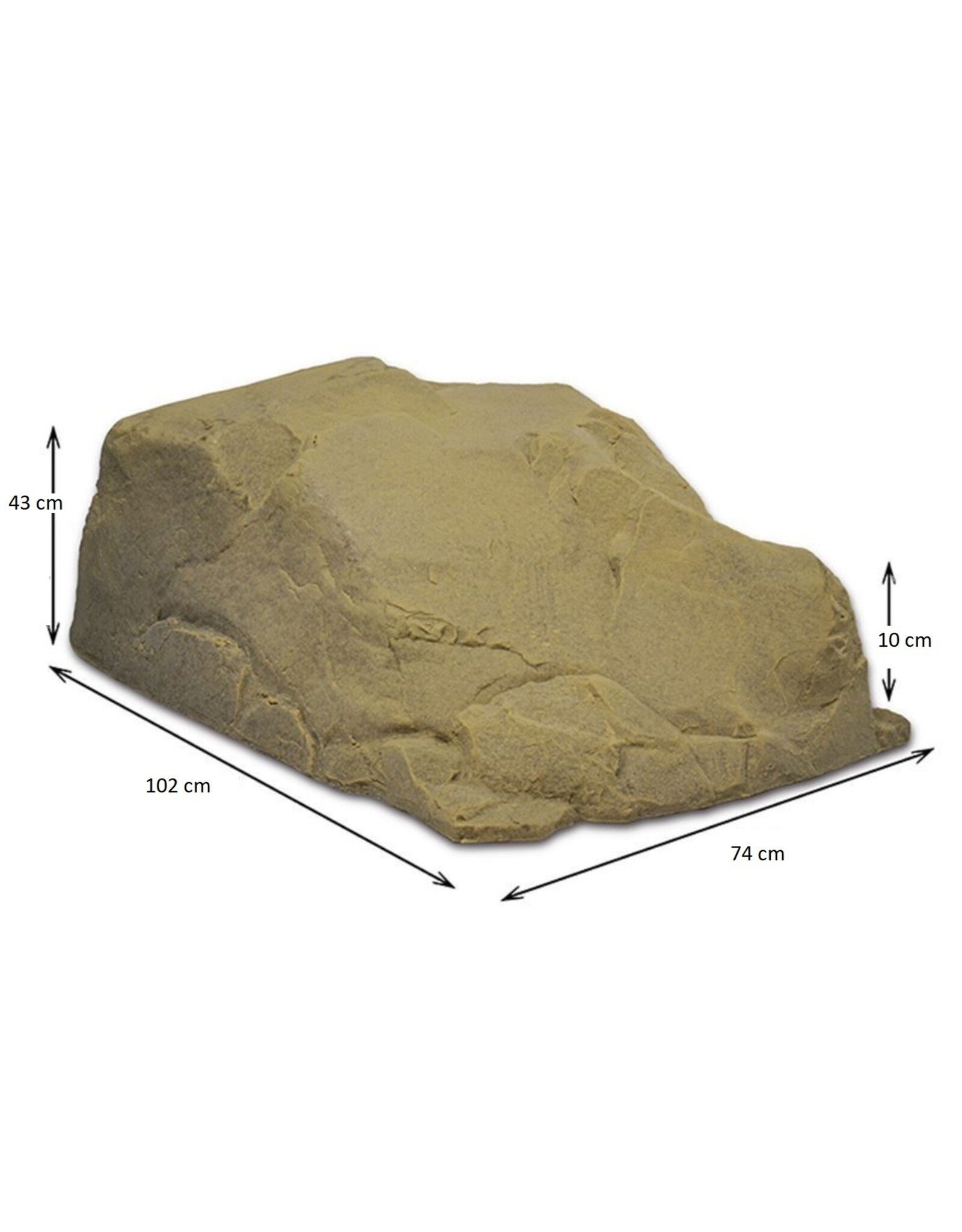 DISPLAY ROCK LARGE 43 CM
