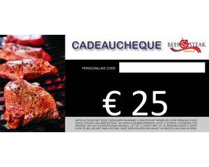 Cadeaubon € 25,-