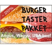 Beef & Steak Burger Taster