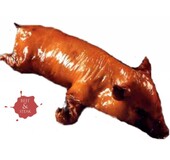 Hollands Speenvarken suckling pig cooked