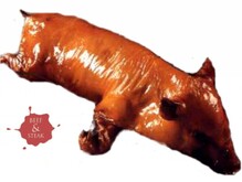Hollands Speenvarken suckling pig cooked