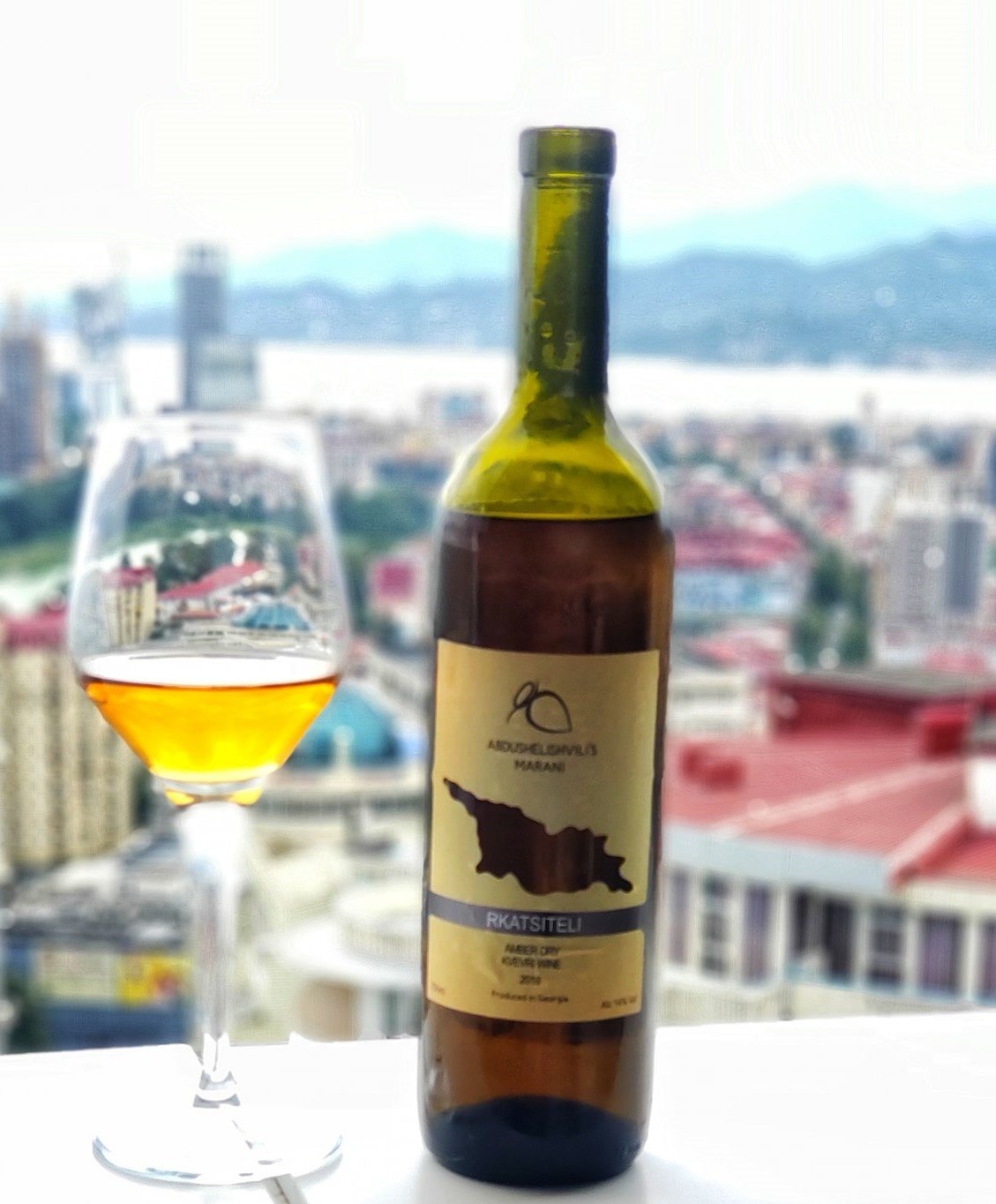 Abdushelishvili Winery Rkatsiteli Abdushelishvili, Amber droge wijn  2019
