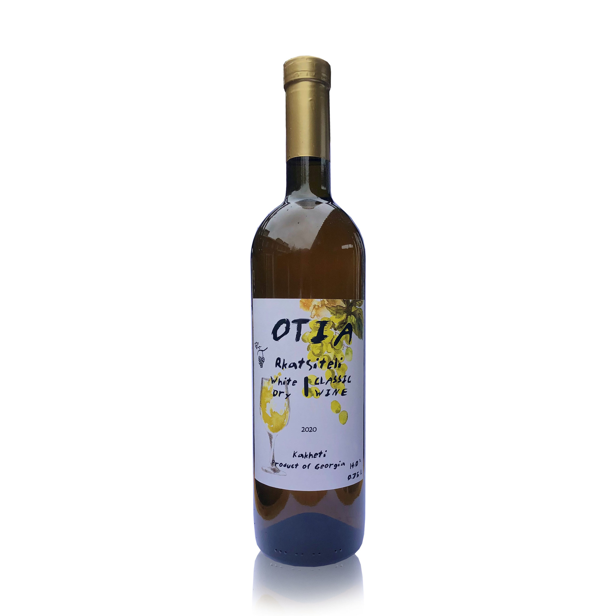 OTIA Rkatsiteli OTIA,  witte droge wijn 2020