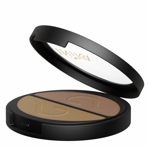 Inika Pressed Mineral Eye Shadow Duo Gold Oyster Inika Pressed Mineral Eye Shadow Duo Gold Oyster