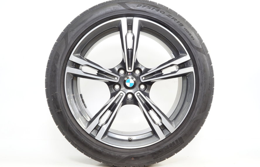 BMW BMW M5 F90 M8 F91 F92 19 inch 705 M rims + Summer Tires Pirelli 7MM Original