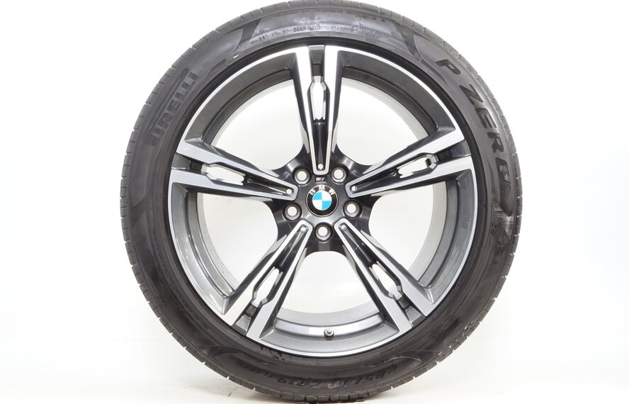 BMW BMW M5 F90 M8 F91 F92 19 inch 705 M rims + Summer Tires Pirelli 7MM Original