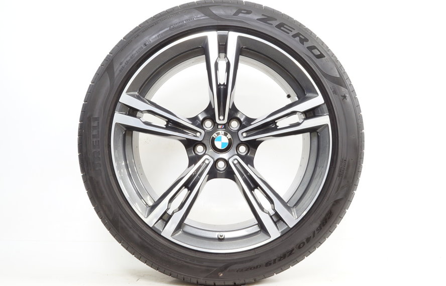 BMW BMW M5 F90 M8 F91 F92 19 inch 705 M rims + Summer Tires Pirelli 7MM Original