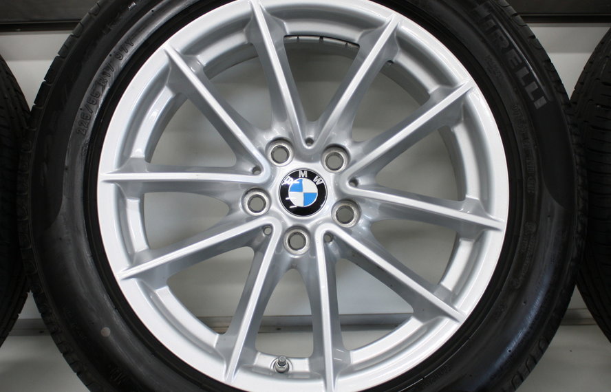BMW BMW 5 series G30 G31 17 inch 618 Rims + Summer Tires Pirelli 7MM Runflat Original