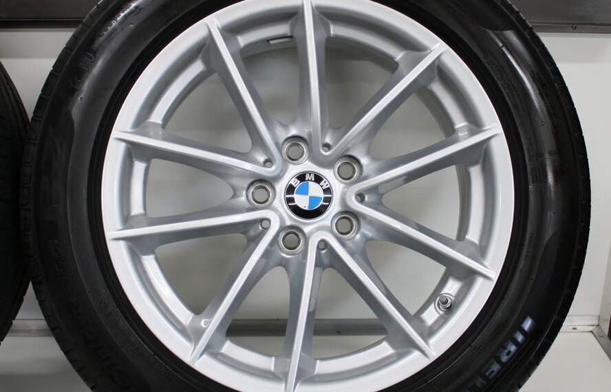 BMW BMW 5 series G30 G31 17 inch 618 Rims + Summer Tires Pirelli 7MM Runflat Original