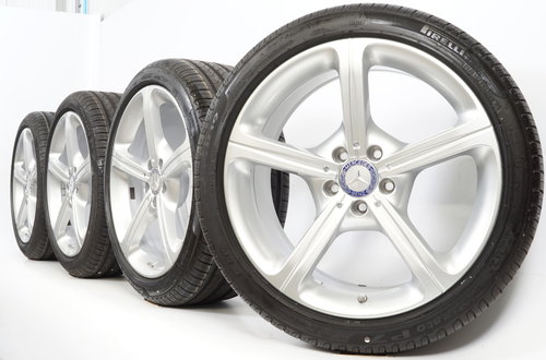 Mercedes Mercedes Class CLS W257 19 inch rims + Summer Tires Pirelli ZGAN Runflat Original