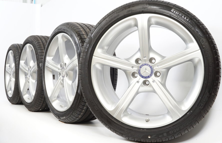 Mercedes Mercedes Class CLS W257 19 inch rims + Summer Tires Pirelli ZGAN Runflat Original